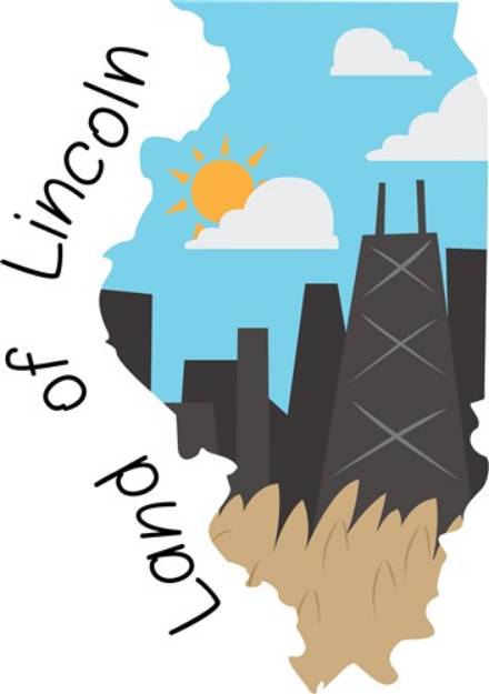 Picture of Land of Lincoln SVG File