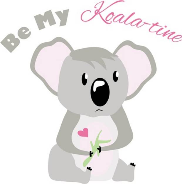 Picture of Koala-tine SVG File