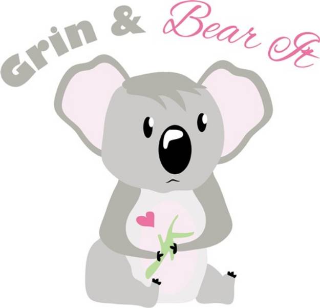 Picture of Bear It SVG File
