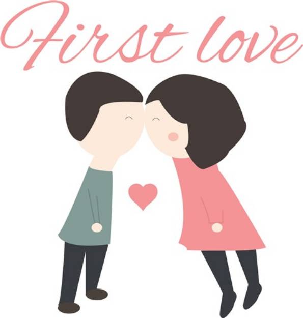 Picture of First Love SVG File