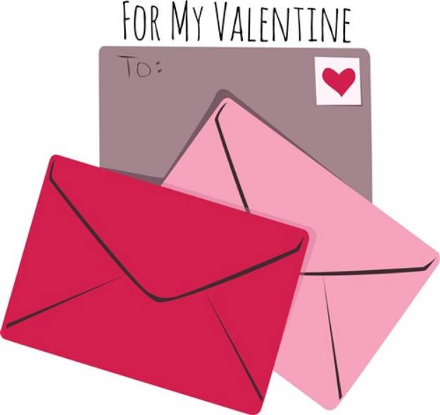 Picture of For My Valentine SVG File