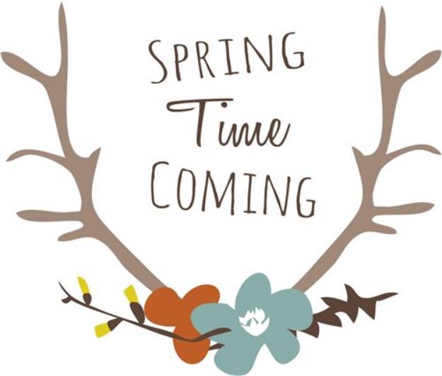 Picture of Spring TIme Coming SVG File