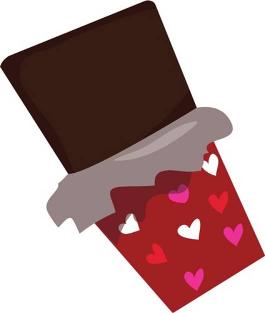 Picture of Valentine Chocolate SVG File