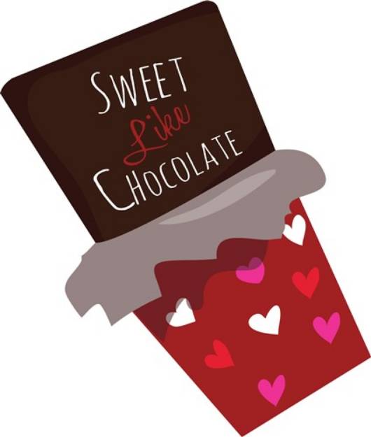 Picture of Sweet Chocolate SVG File