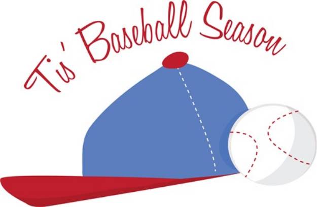 Picture of Baseball Season SVG File