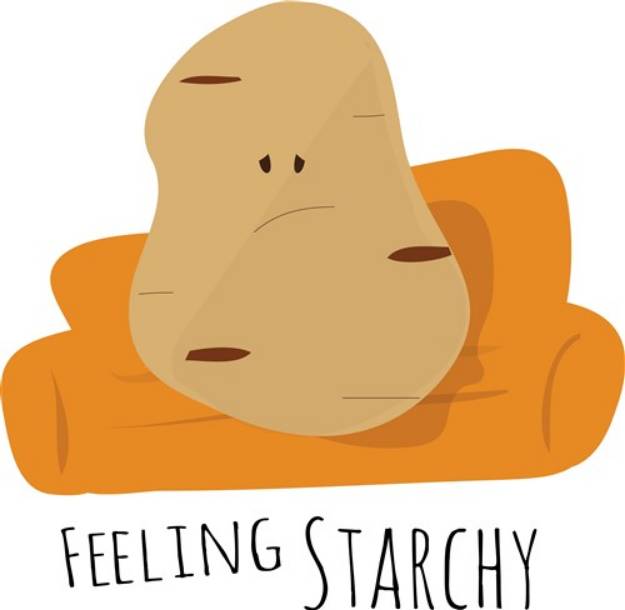 Picture of Feeling Starchy SVG File