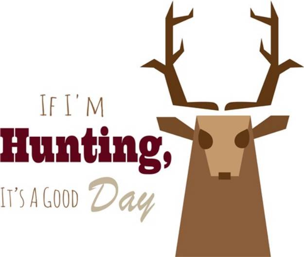 Picture of Hunting Day SVG File