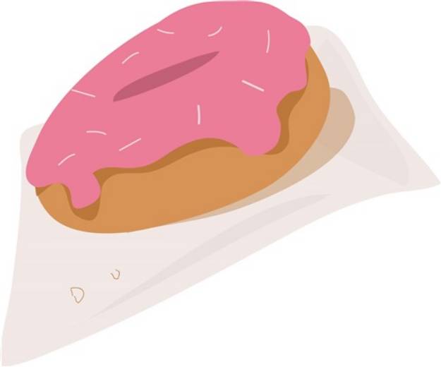 Picture of Frosted Doughnut SVG File