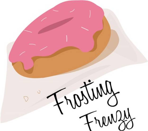 Picture of Frosting Frenzy SVG File