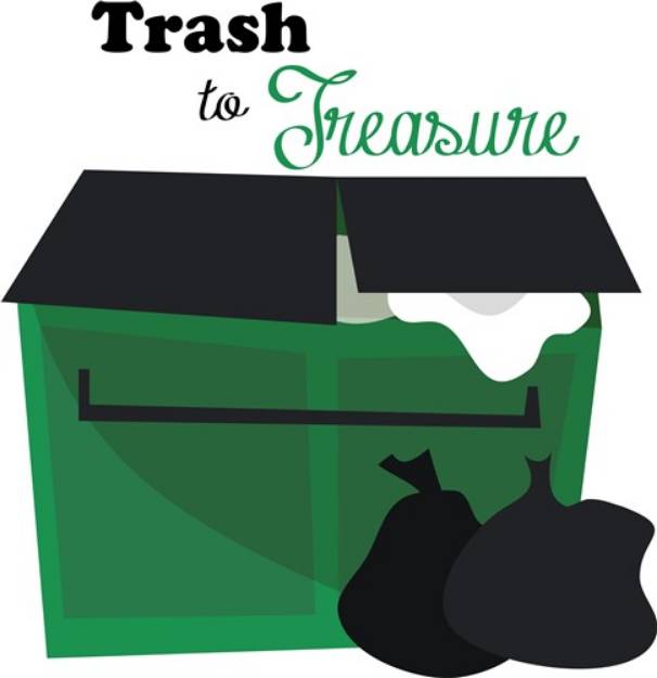 Picture of Trash To Treasure SVG File