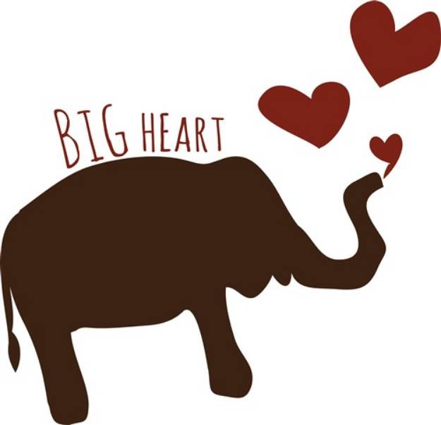 Picture of Big Heart SVG File