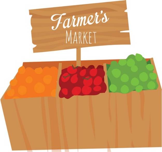 Picture of Farmers Market SVG File