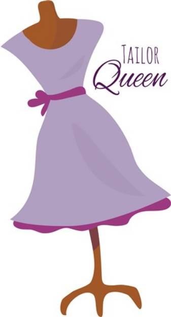 Picture of Tailor Queen SVG File