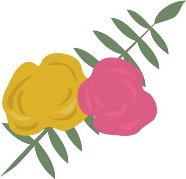Picture of Roses SVG File