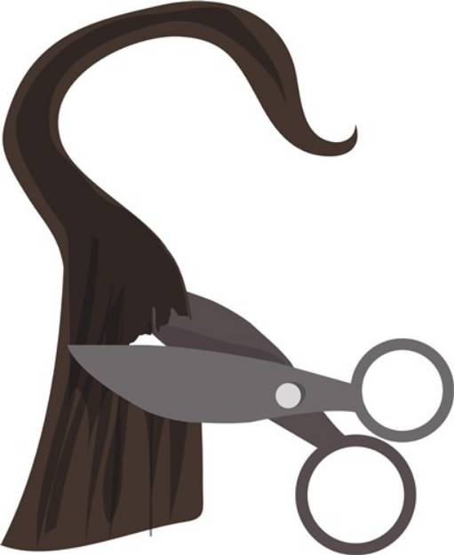 Picture of Hair Cut SVG File