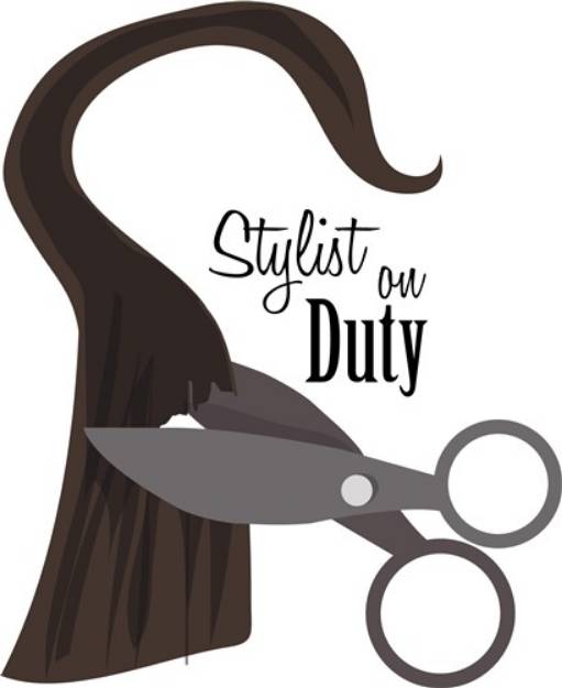 Picture of Stylist On Duty SVG File