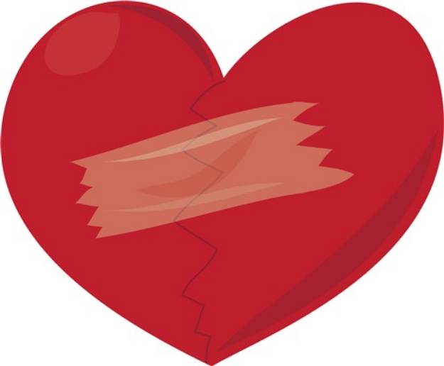 Picture of Mended Heart SVG File