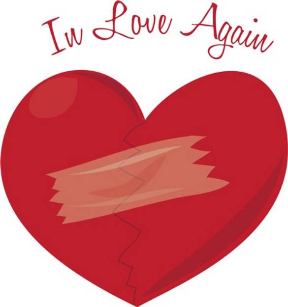 Picture of In Love Again SVG File