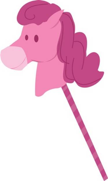 Picture of Stick Pony SVG File