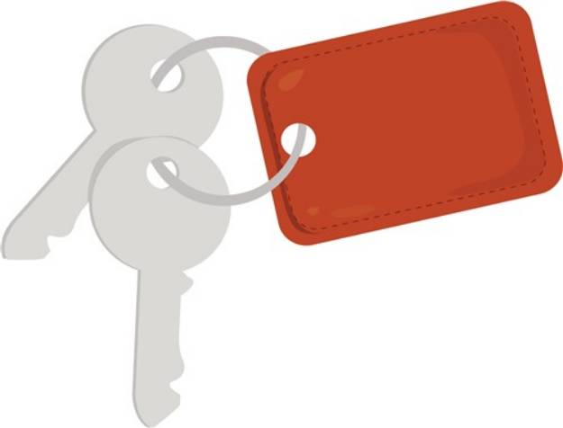 Picture of Car Keys SVG File