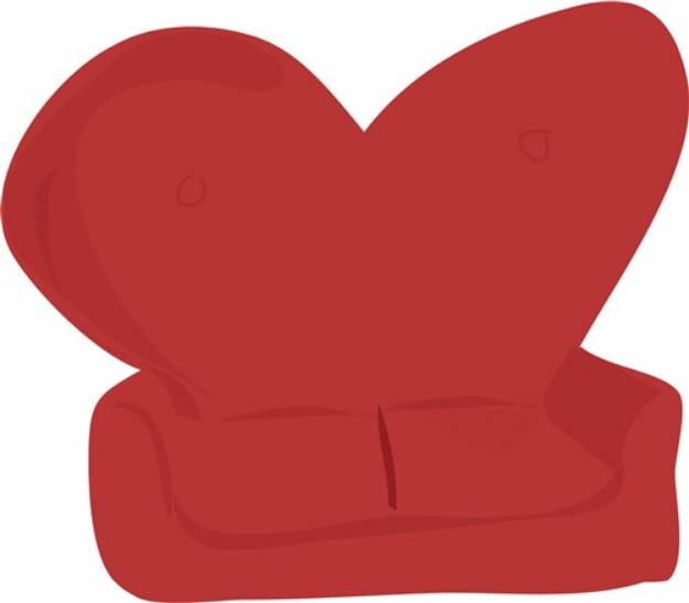 Picture of Love Sofa SVG File