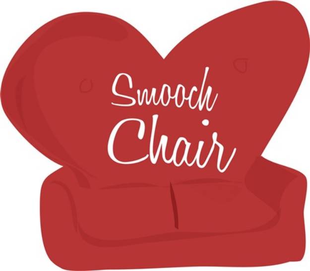 Picture of Smooch Chair SVG File