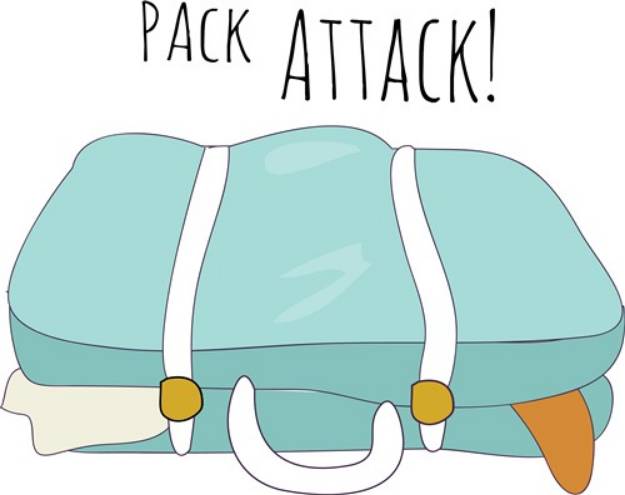 Picture of Pack Attack SVG File