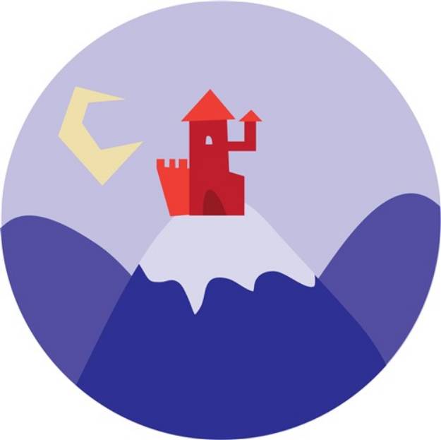 Picture of Castle On Hill SVG File