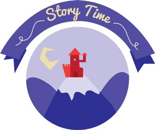 Picture of Story Time SVG File