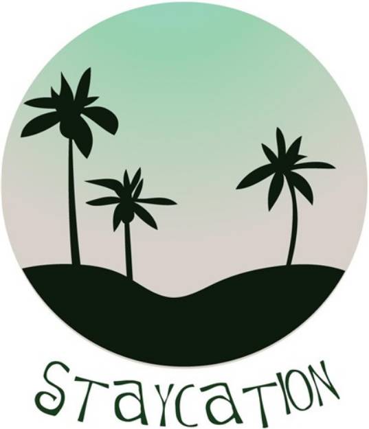 Picture of Staycation SVG File