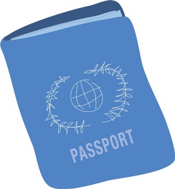 Picture of Passport SVG File
