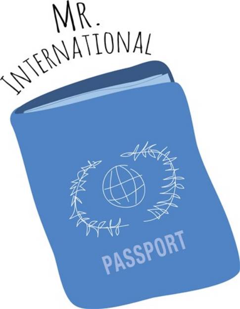 Picture of Mr International SVG File