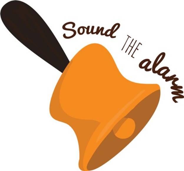 Picture of Sound The Alarm SVG File