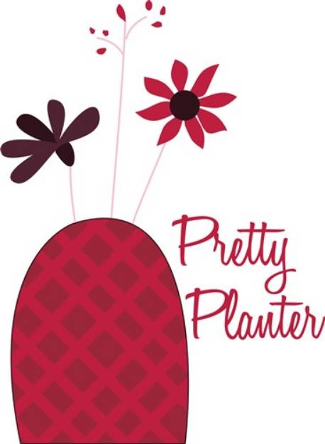 Picture of Pretty Planter SVG File