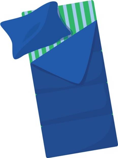 Picture of Sleeping Bag SVG File