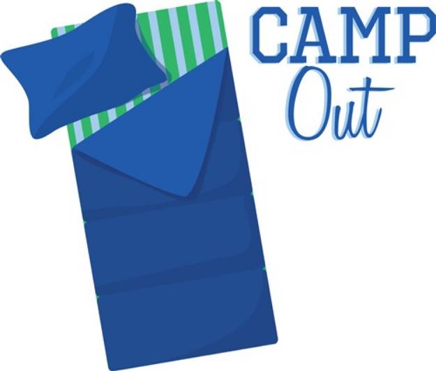 Picture of Camp Out SVG File