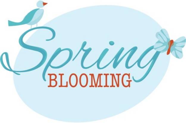 Picture of Spring Blooming SVG File