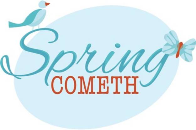Picture of Spring Cometh SVG File