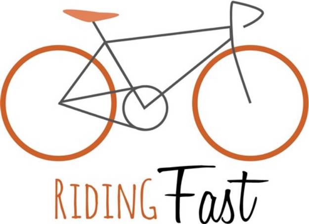 Picture of Riding Fast SVG File