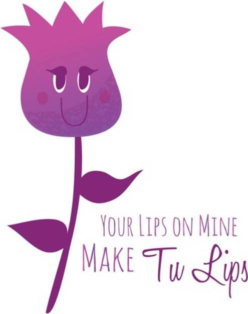 Picture of Make Tu Lips SVG File