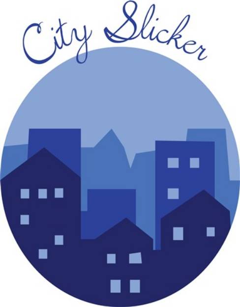 Picture of City Slicker SVG File