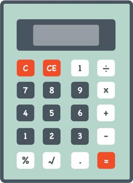 Picture of Calculator SVG File