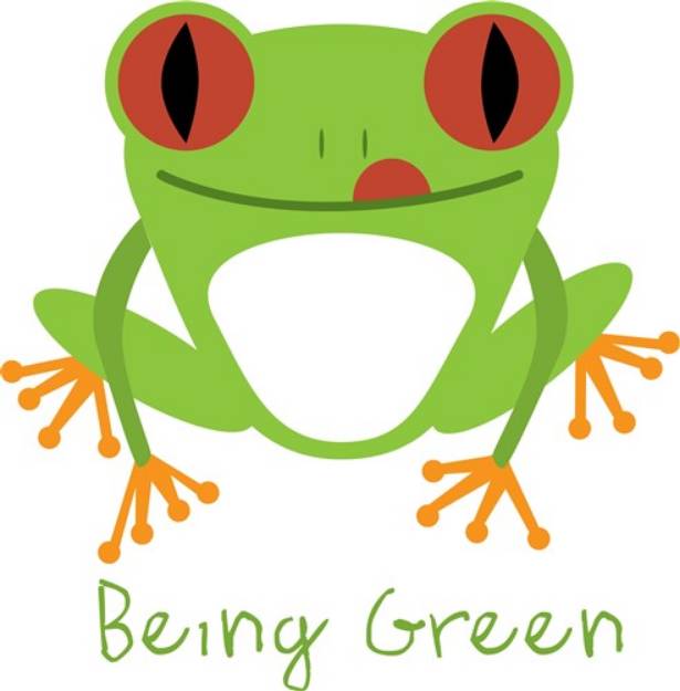 Picture of Being Green SVG File