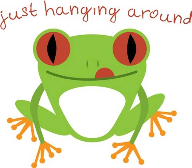 Picture of Hanging Around SVG File