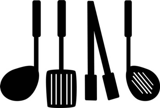 Picture of Cooking Utensils SVG File