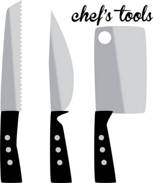 Picture of Chefs Tools SVG File