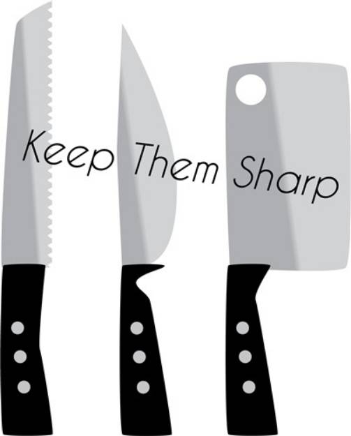 Picture of Keep Them Sharp SVG File