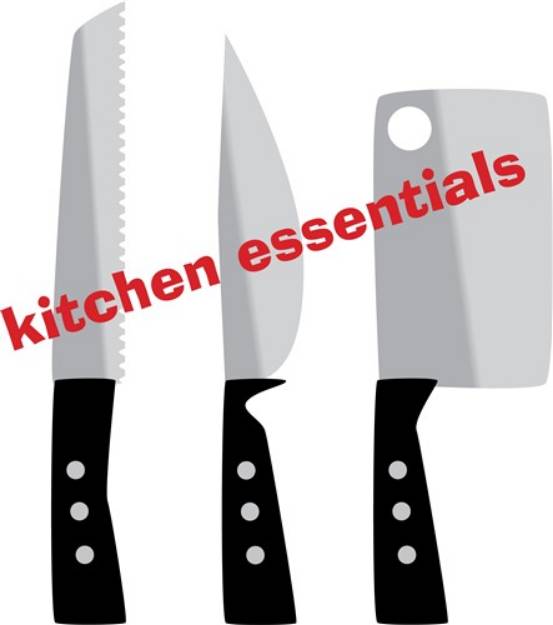 Picture of Kitchen Essentials SVG File