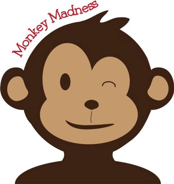 Picture of Monkey Madness SVG File