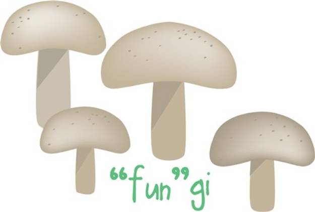 Picture of Fungi SVG File